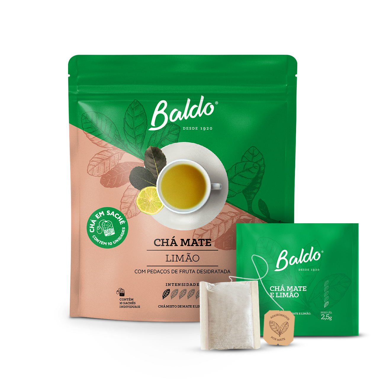 CHÁ MATE LIMÃO 10x2,5
