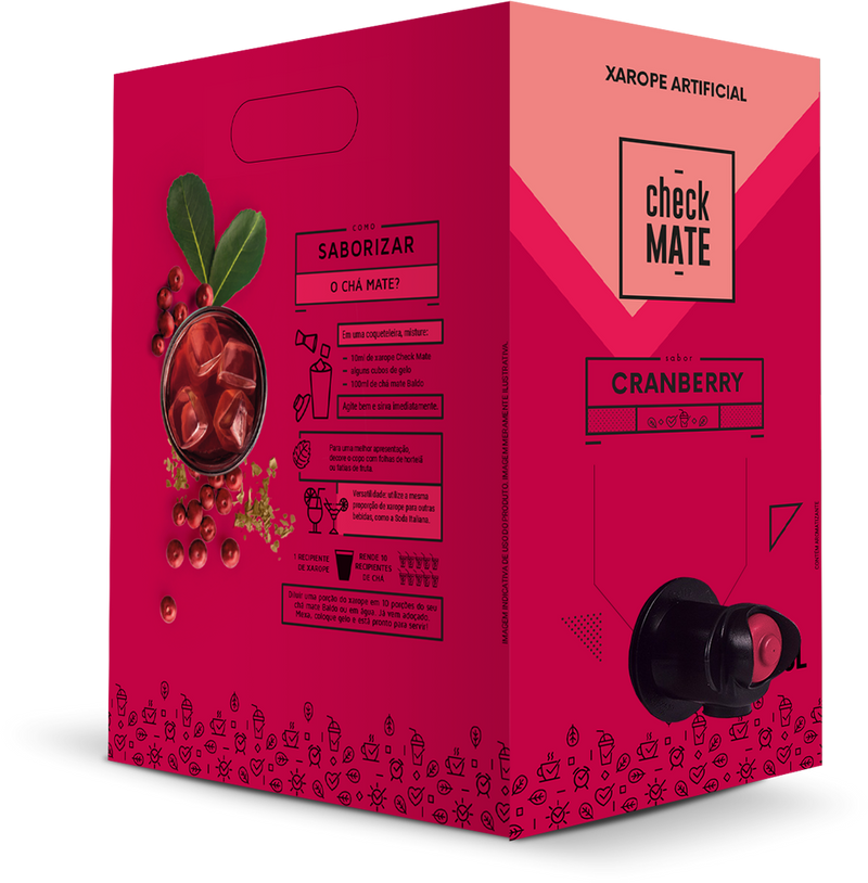 XAROPE SABOR CRANBERRY 3l