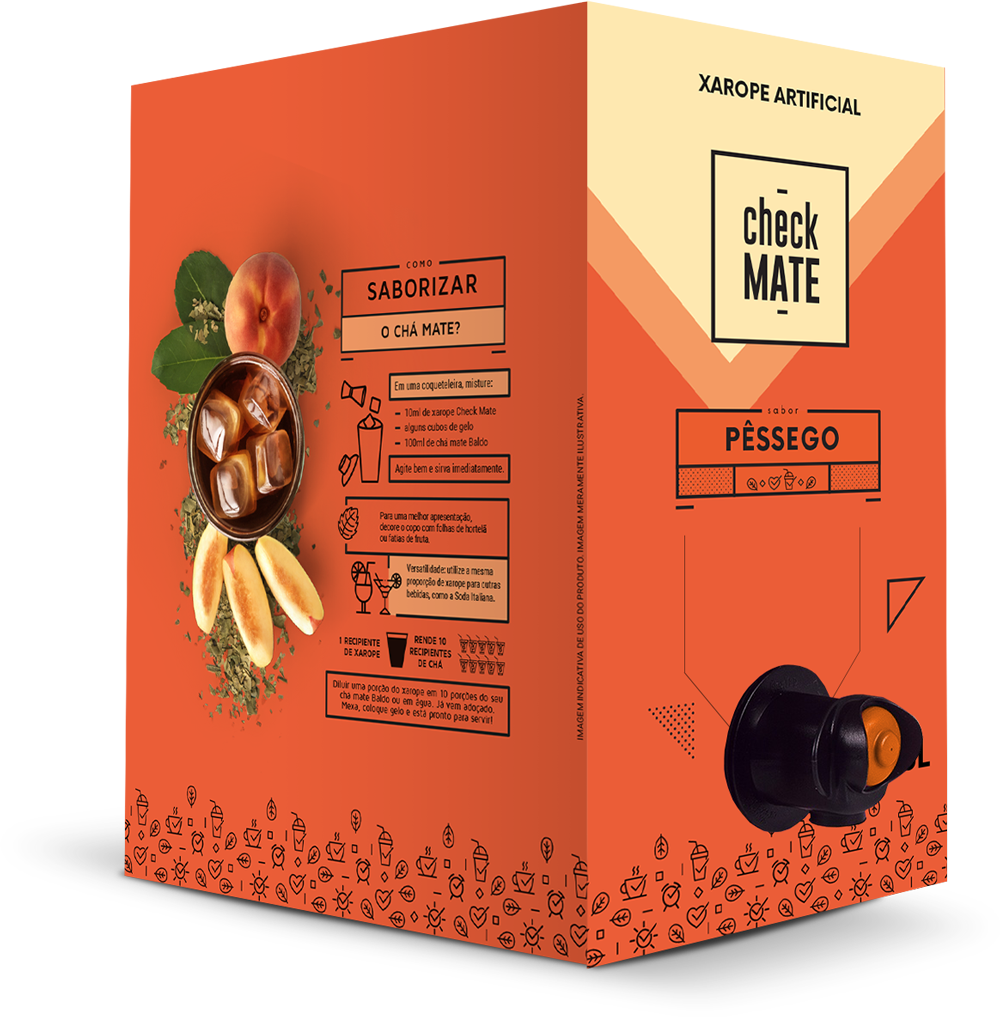 XAROPE SABOR PÊSSEGO 3l