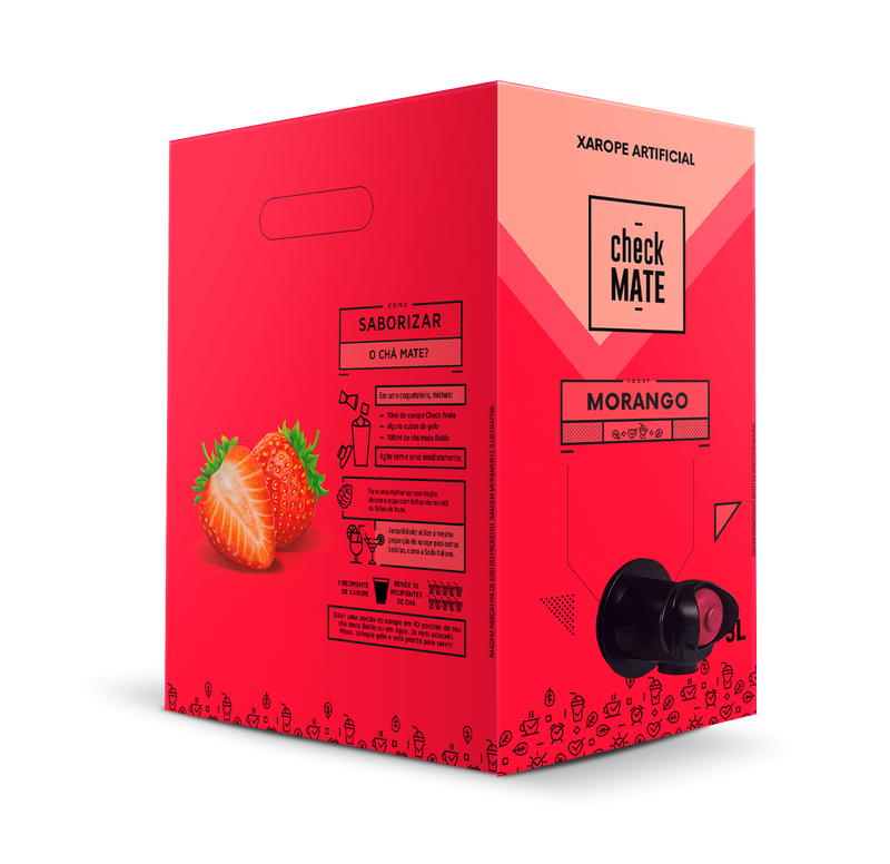 XAROPE SABOR MORANGO 3l
