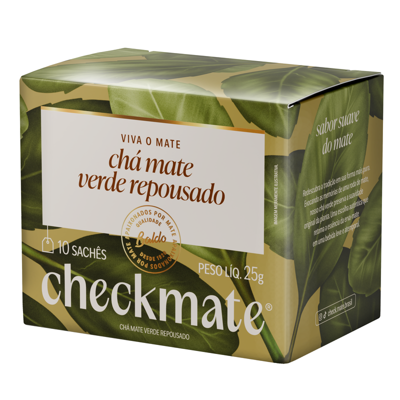 CHÁ MATE REPOUSADO 10X2,5G