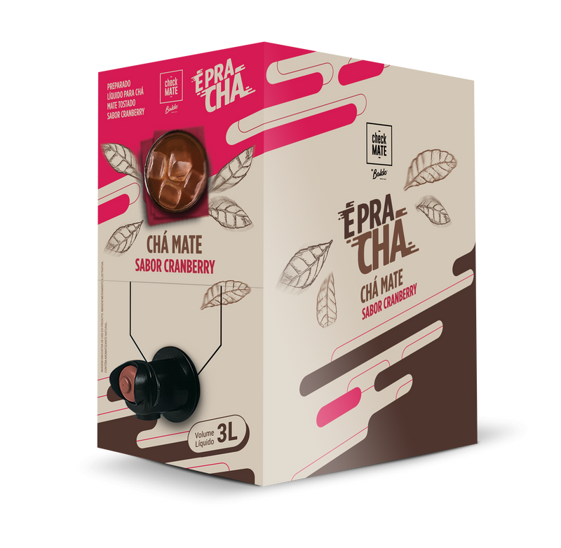 CHÁ MATE SABORIZADO CRANBERRY 3l
