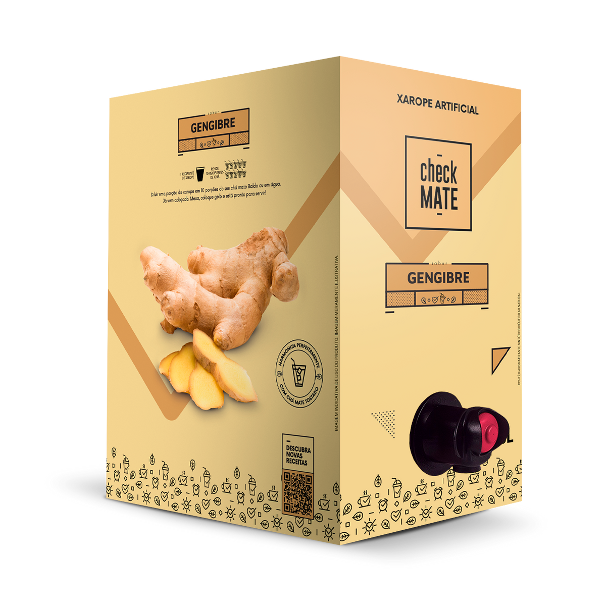 XAROPE SABOR GENGIBRE 3l