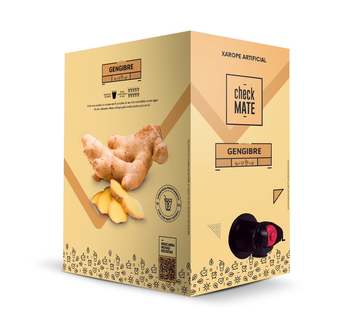 XAROPE SABOR GENGIBRE 3l