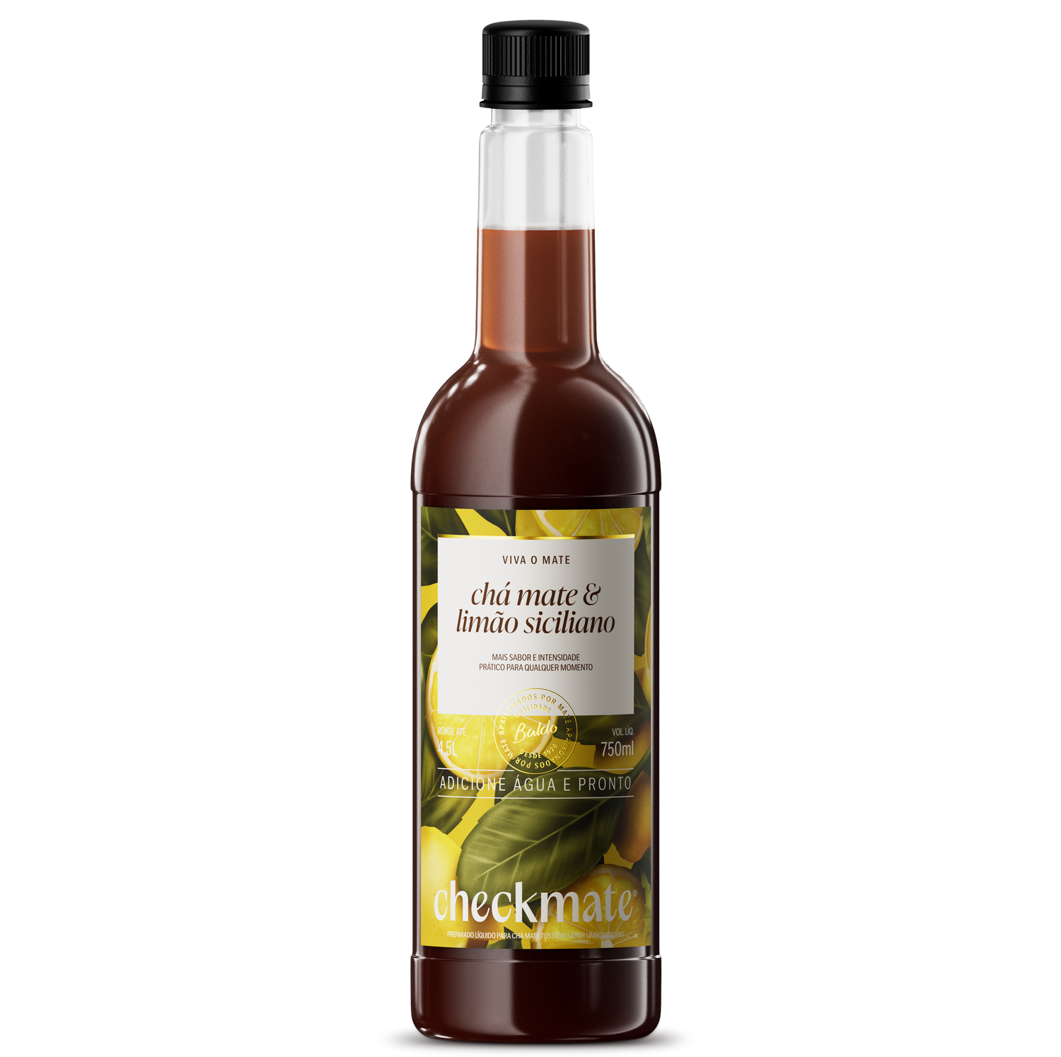 CHÁ MATE SABORIZADO LIMÃO SICILIANO 750ml