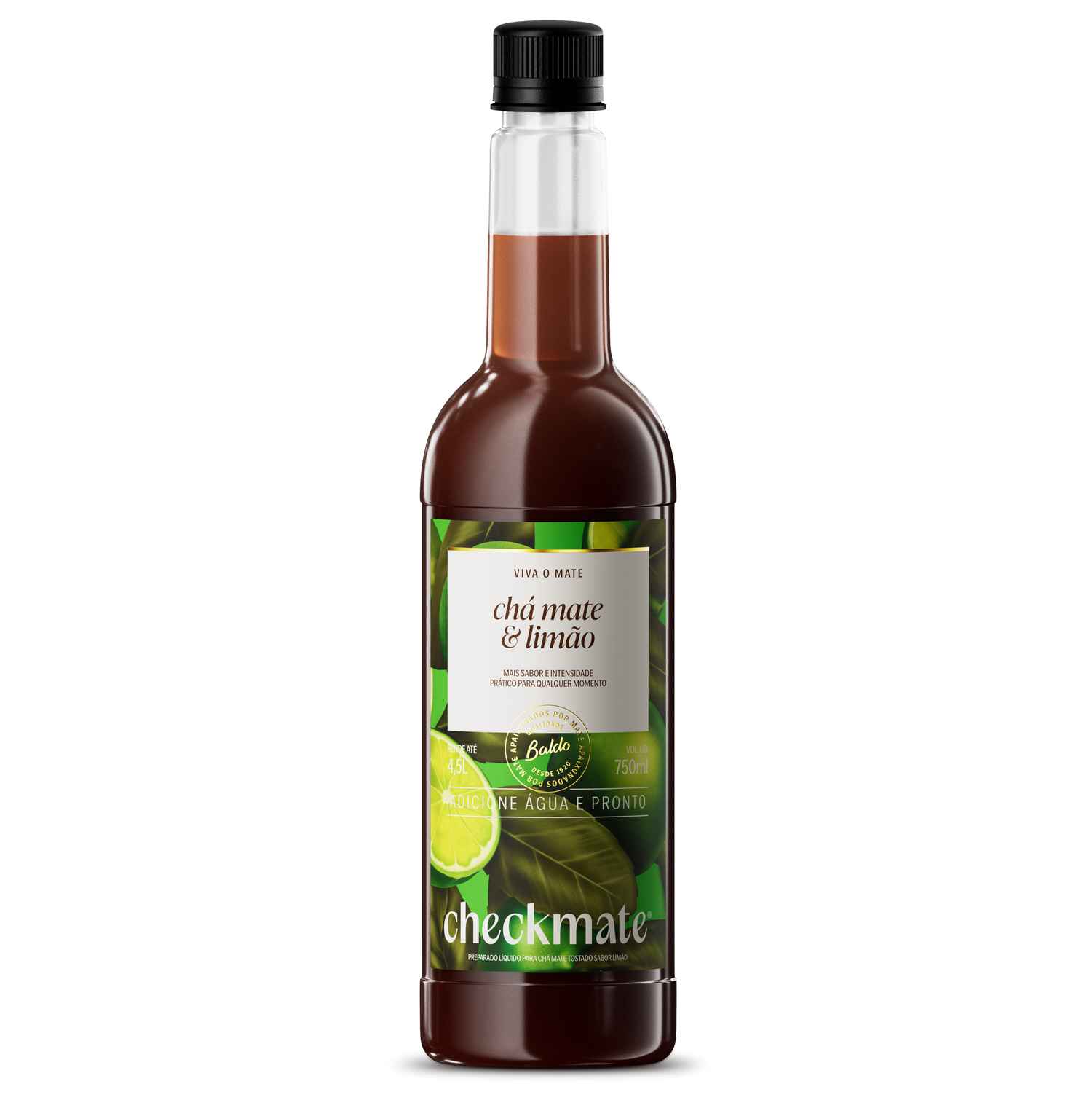 CHÁ MATE SABORIZADO LIMÃO 750ml