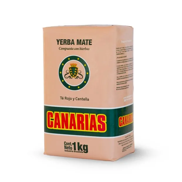 ERVA-MATE CANARIAS TÉ ROJO Y CENTELLA 1kg