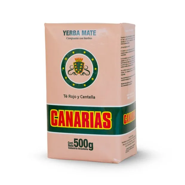ERVA-MATE CANARIAS TÉ ROJO Y CENTELLA 500g